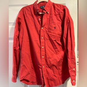 Ralph Lauren men’s red button down
